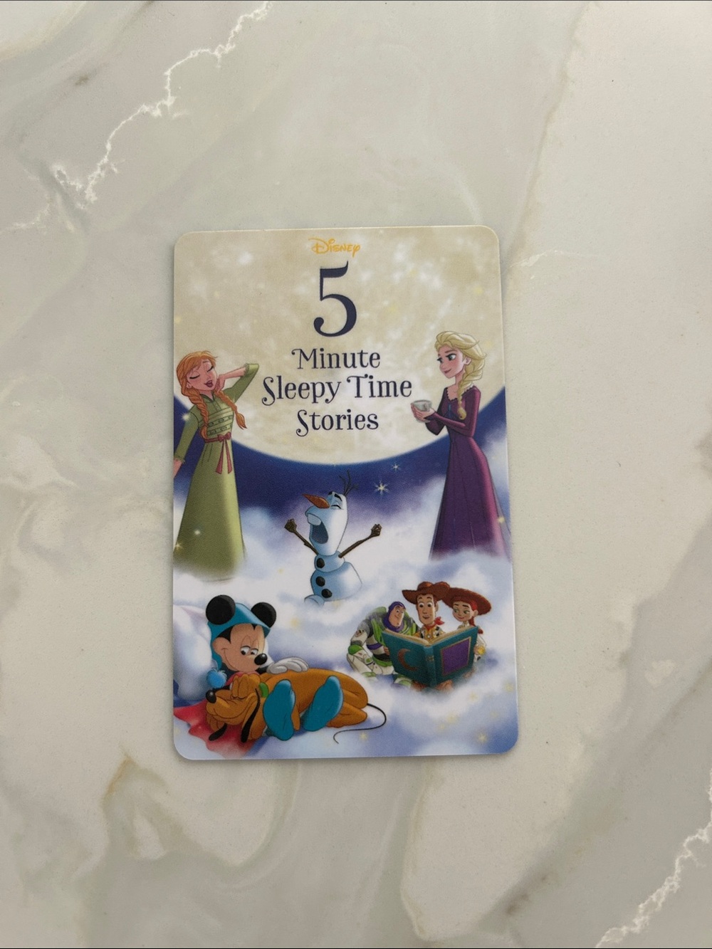 Disney 5 Minute Sleepy Time Stories Yoto Card